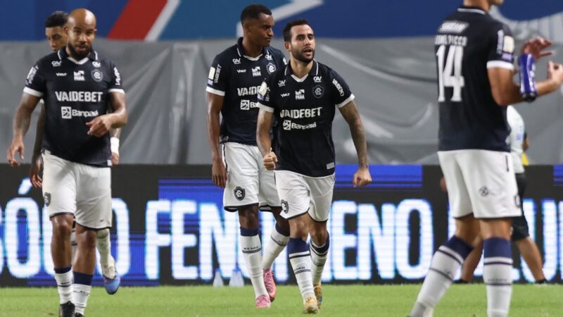 Autor do gol da vitória do Remo, Marcelinho exalta: “Não desistimos nunca”