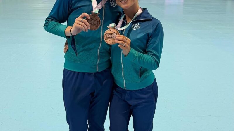 Catarinenses representam o Brasil na final da Copa do Mundo de Patinação Artística