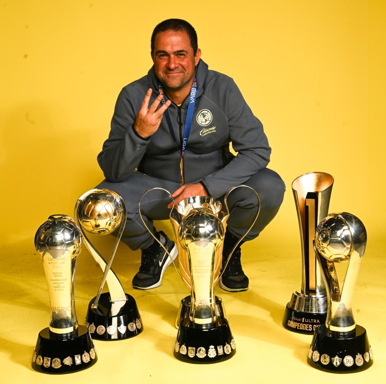 Campeão olímpico, André Jardine deixa o América-MEX como maior vencedor da história do clube