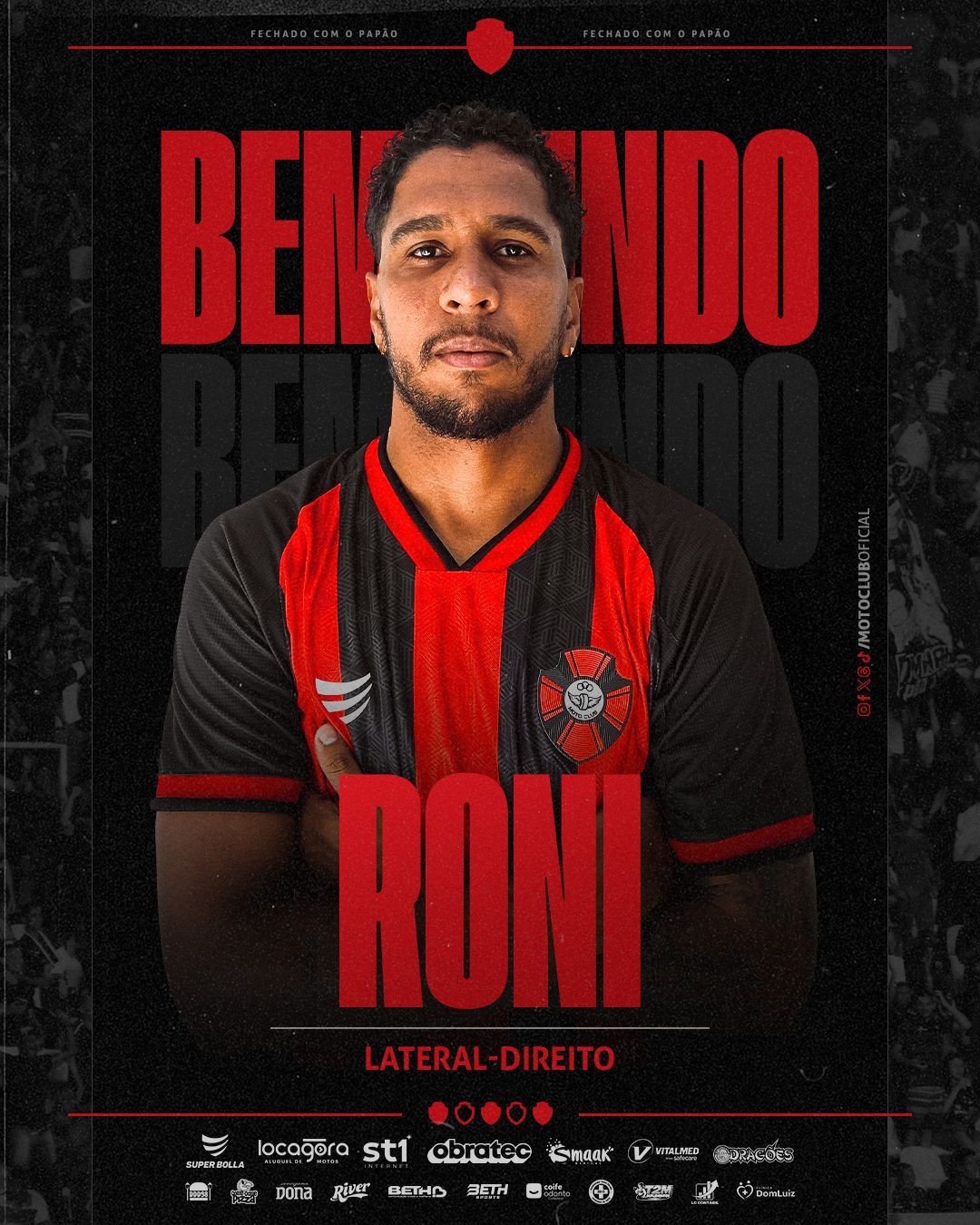 Moto Club anuncia lateral para rodada decisiva na Série D do Brasileiro