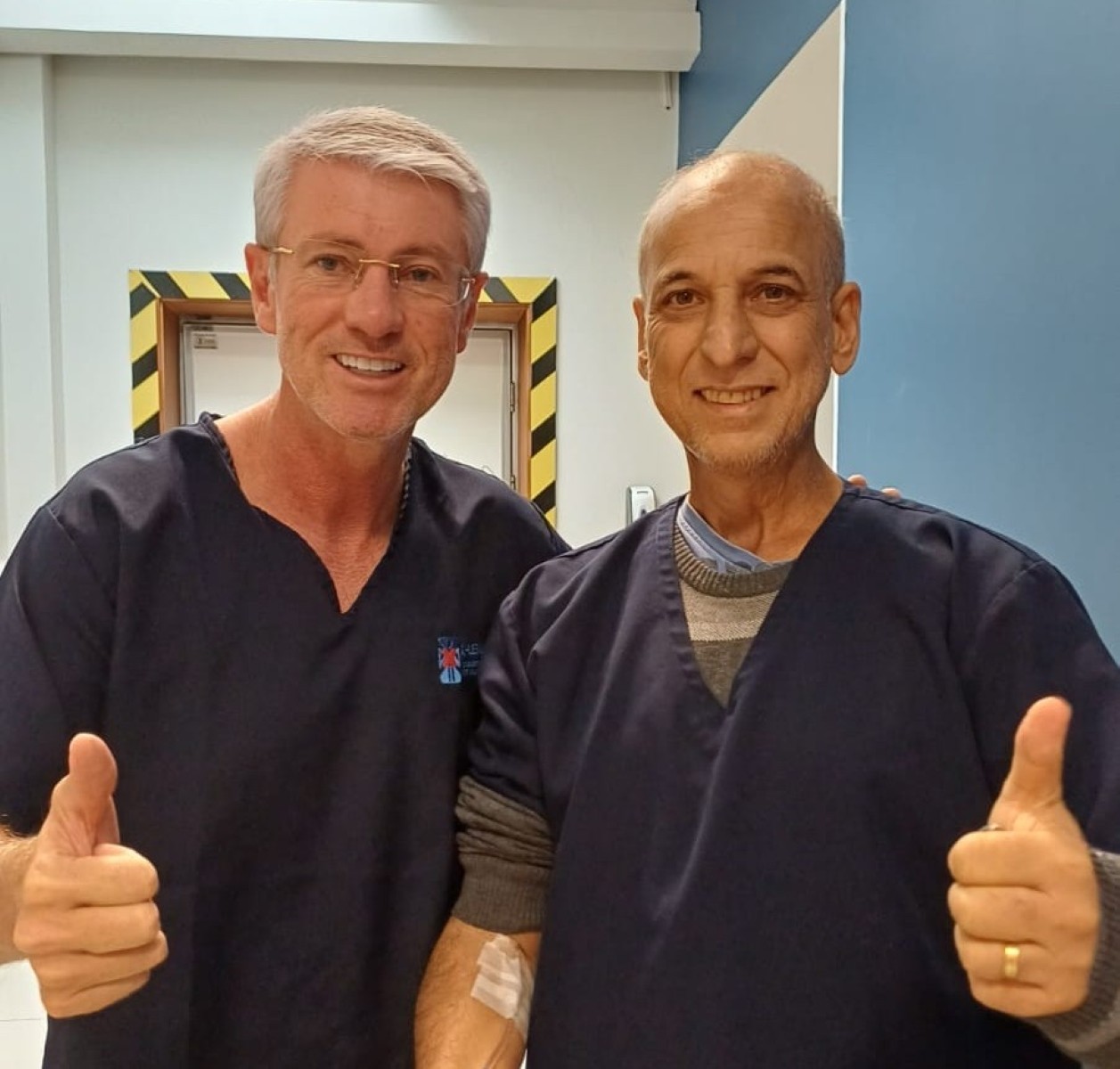 Torcedor do Athletico que emocionou Odair detalha encontro em meio a luta contra câncer