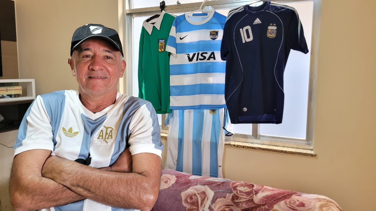 Torcedor mineiro “abandona” Brasil após Copa de 1998 e vira fanático pela Argentina