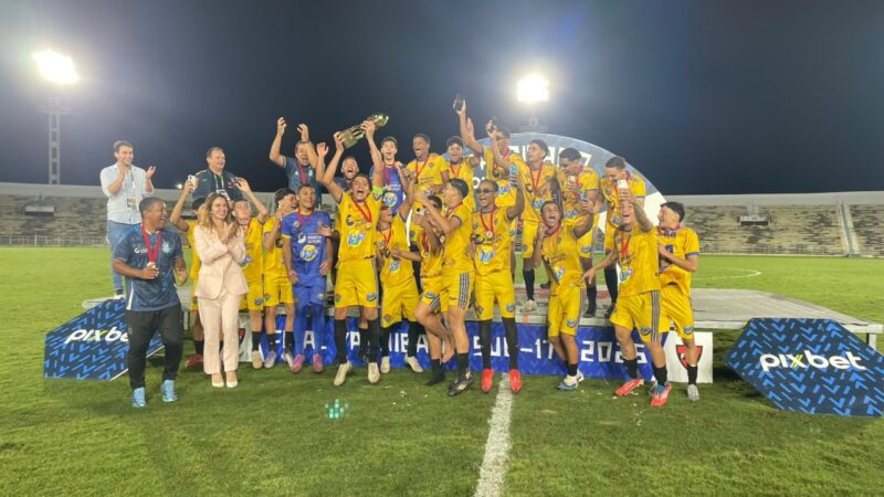 Liga de Sousa é o primeiro time sertanejo a conquistar o Campeonato Paraibano Sub-17