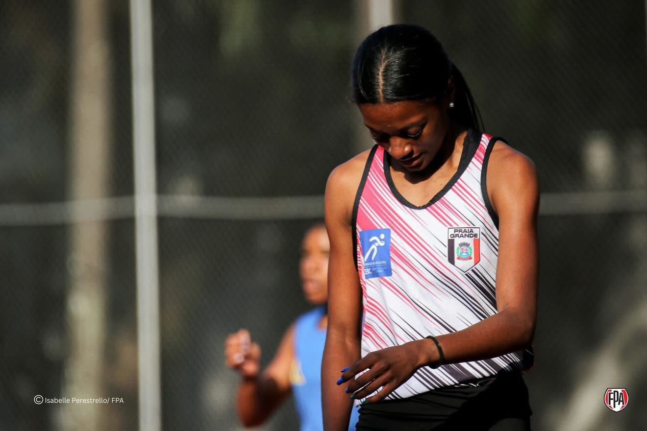 Equipe de Praia Grande conquista cinco medalhas no Paulista Sub-20 de Atletismo