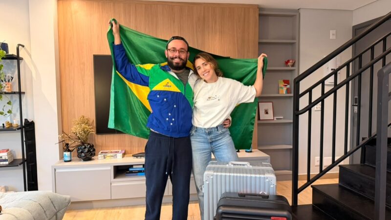 Casal brasileiro gasta R$ 46 mil para ver 1º jogo do Brasil na Copa: ‘Obrigação de se divertir’