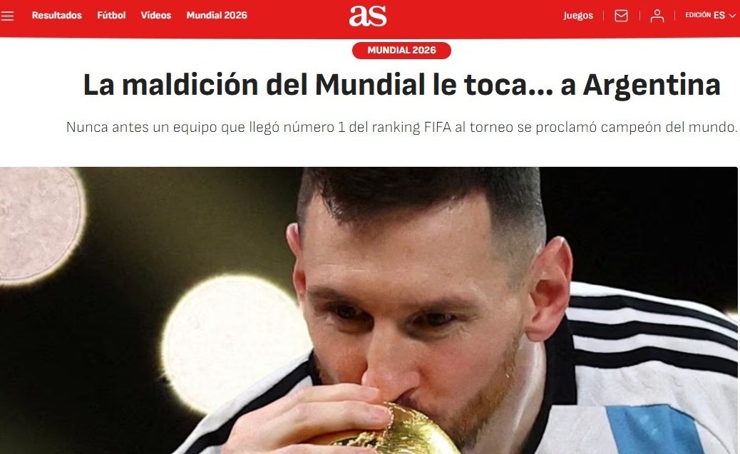 Argentina tenta quebrar tabu histórico para defender título da Copa do Mundo; entenda