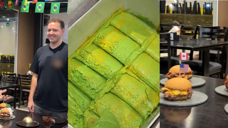 Copa do Mundo: sorvete verde e amarelo e hambúrgueres de seleções agitam cardápios