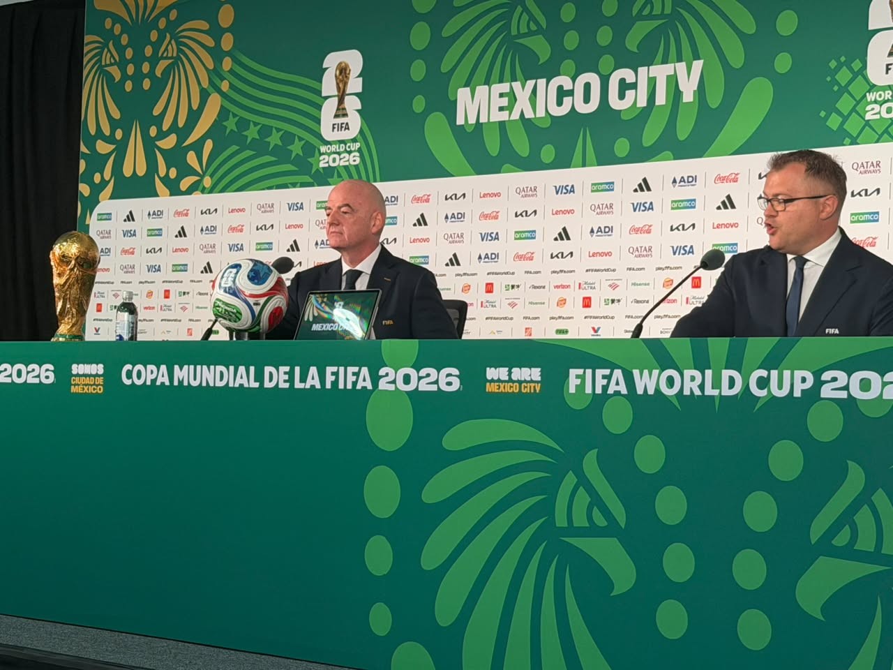 Infantino concede coletiva no México na véspera da abertura da Copa: “Prometi que o Irã viria”