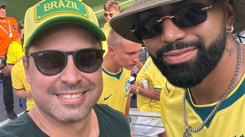 De férias do Santos, Gabigol vai aos Estados Unidos acompanhar a seleção brasileira na Copa