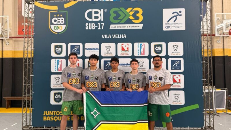 Amapá é vice-campeão Brasileiro Interclubes de Basquete 3×3 Sub-17