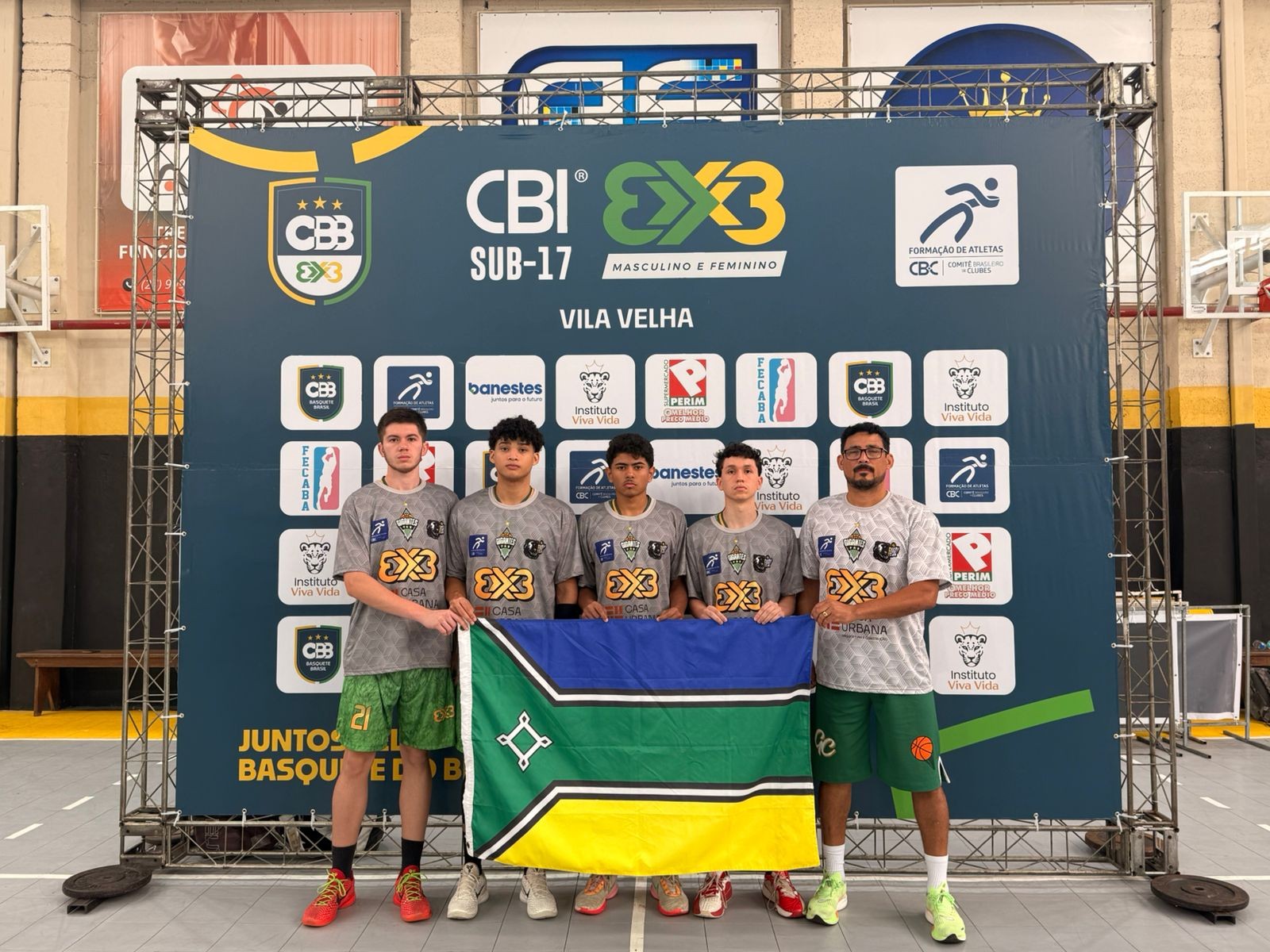Amapá é vice-campeão Brasileiro Interclubes de Basquete 3×3 Sub-17