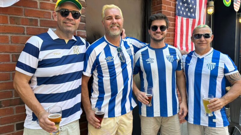 Torcedores avaianos e alvinegros curtem Copa nos Estados Unidos