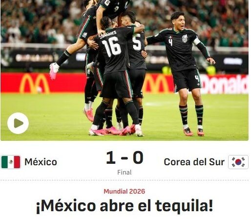 “México abre a tequila”: veja a repercussão internacional da classificação mexicana na Copa
