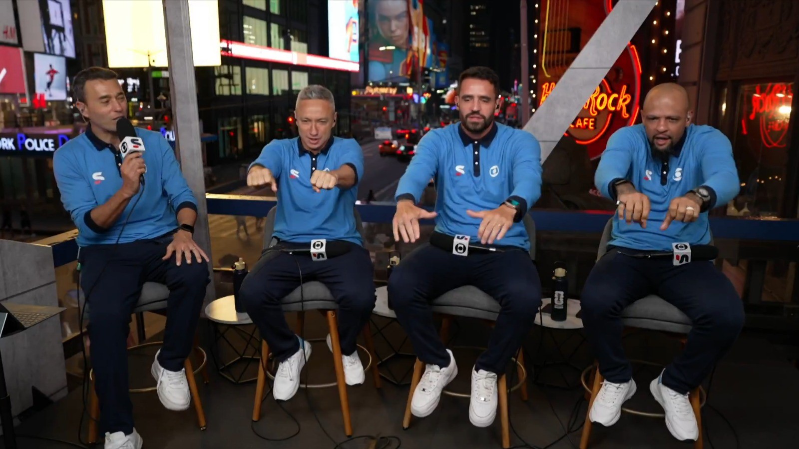 “Começo assustador”: Felipe Melo, Paulo Nunes e Renato Augusto exaltam Noruega e imitam remada