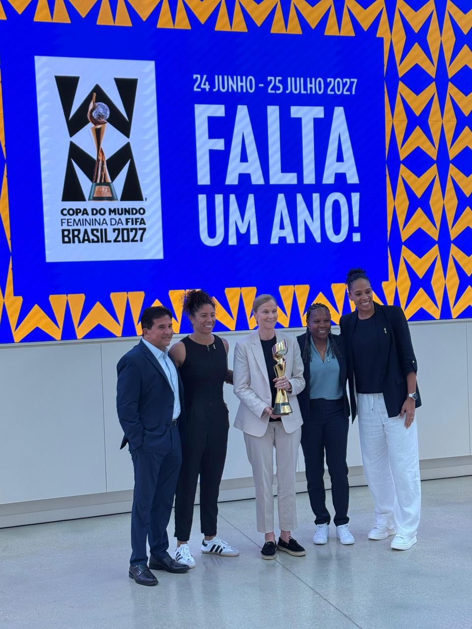 Fifa realiza evento em Miami para celebrar um ano da Copa do Mundo Feminina 2027