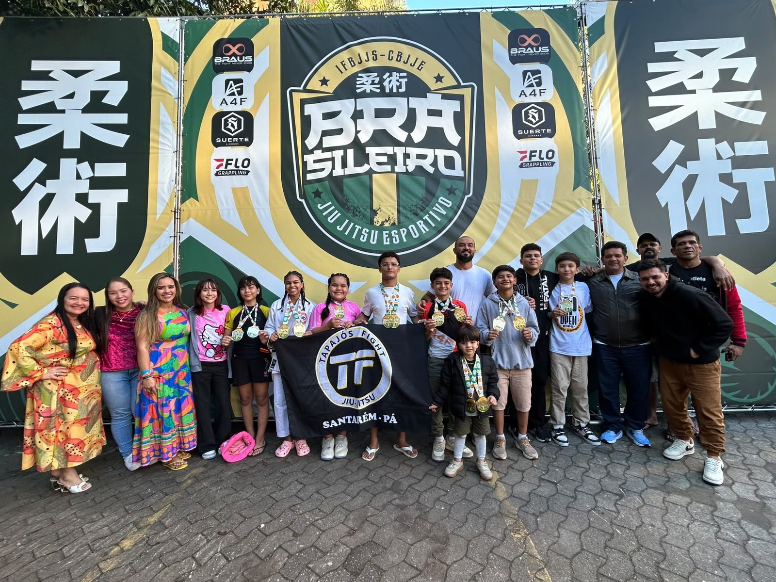 Atletas de Santarém conquistam 15 medalhas em competição de Jiu-Jitsu em São Paulo