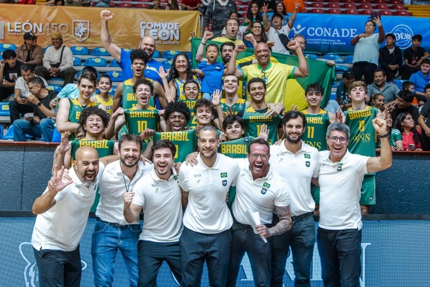 Brasil vence Porto Rico de virada e fica com o bronze na Copa América Sub-18