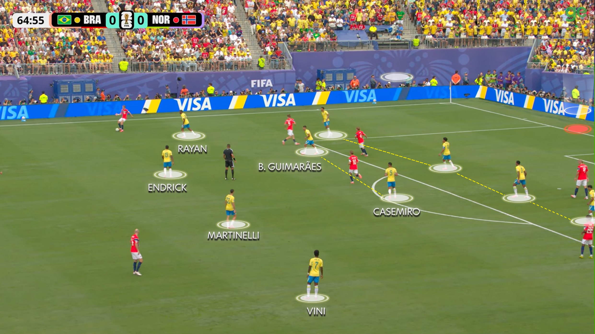 Anatomia da eliminação: imagens mostram como o Brasil desmoronou após mudanças de Carlo Ancelotti