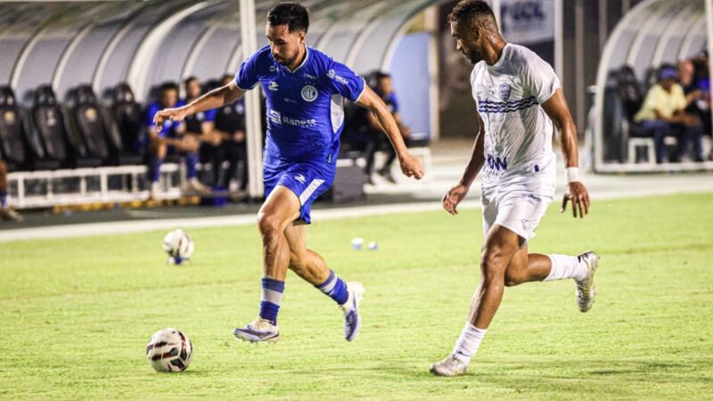 Com 20 jogos em casa, aproveitamento do Confiança cai quase 30% em um ano