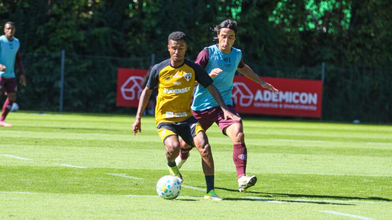 São Paulo vence Ferroviária em jogo-treino no CT da Barra Funda