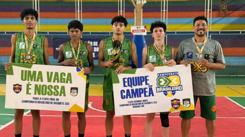 Amapá vence Brasileirão 3×3 de basquete e conquista bicampeonato na etapa Norte