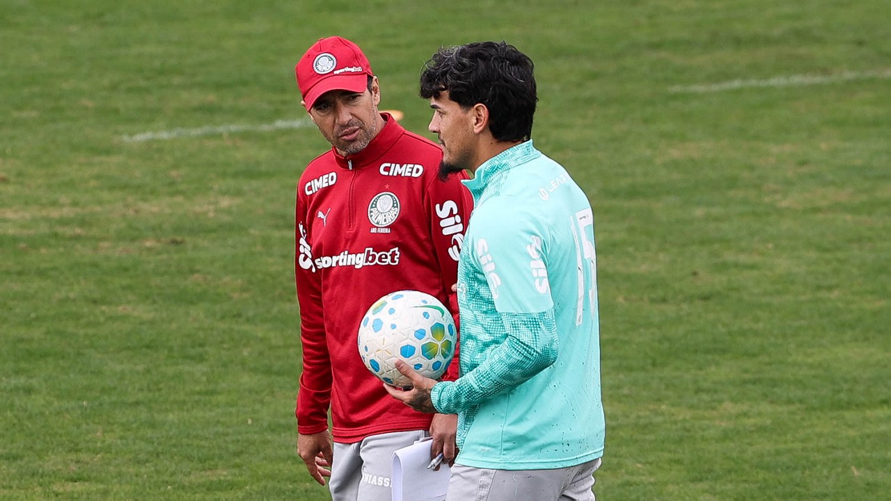 Paraguaios voltam ao Palmeiras depois da Copa; Vitor Roque treina em tempo integral