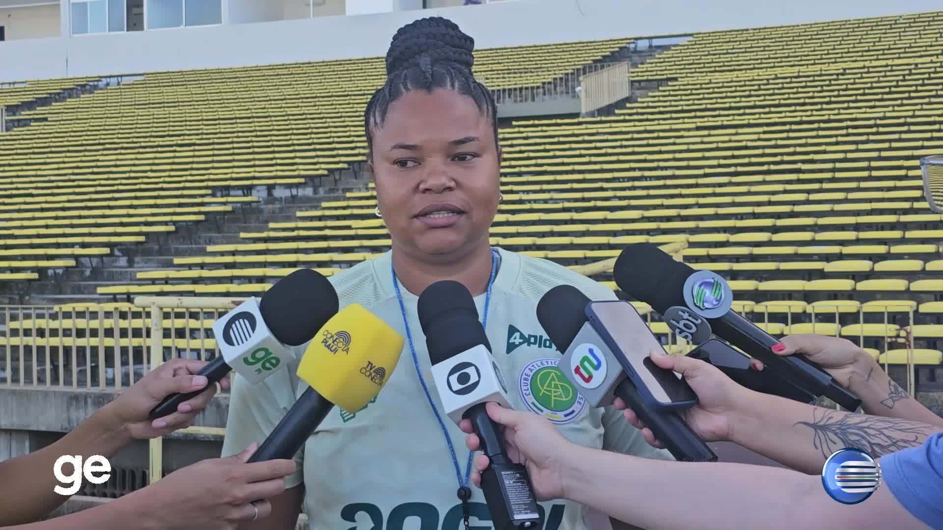 Assista às entrevistas do Atlético-PI antes do duelo contra o Atlético-MG