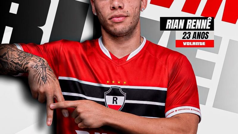 River-PI anuncia volante Rian, ex-Fluminense-PI, para o Piauiense Série B 2026