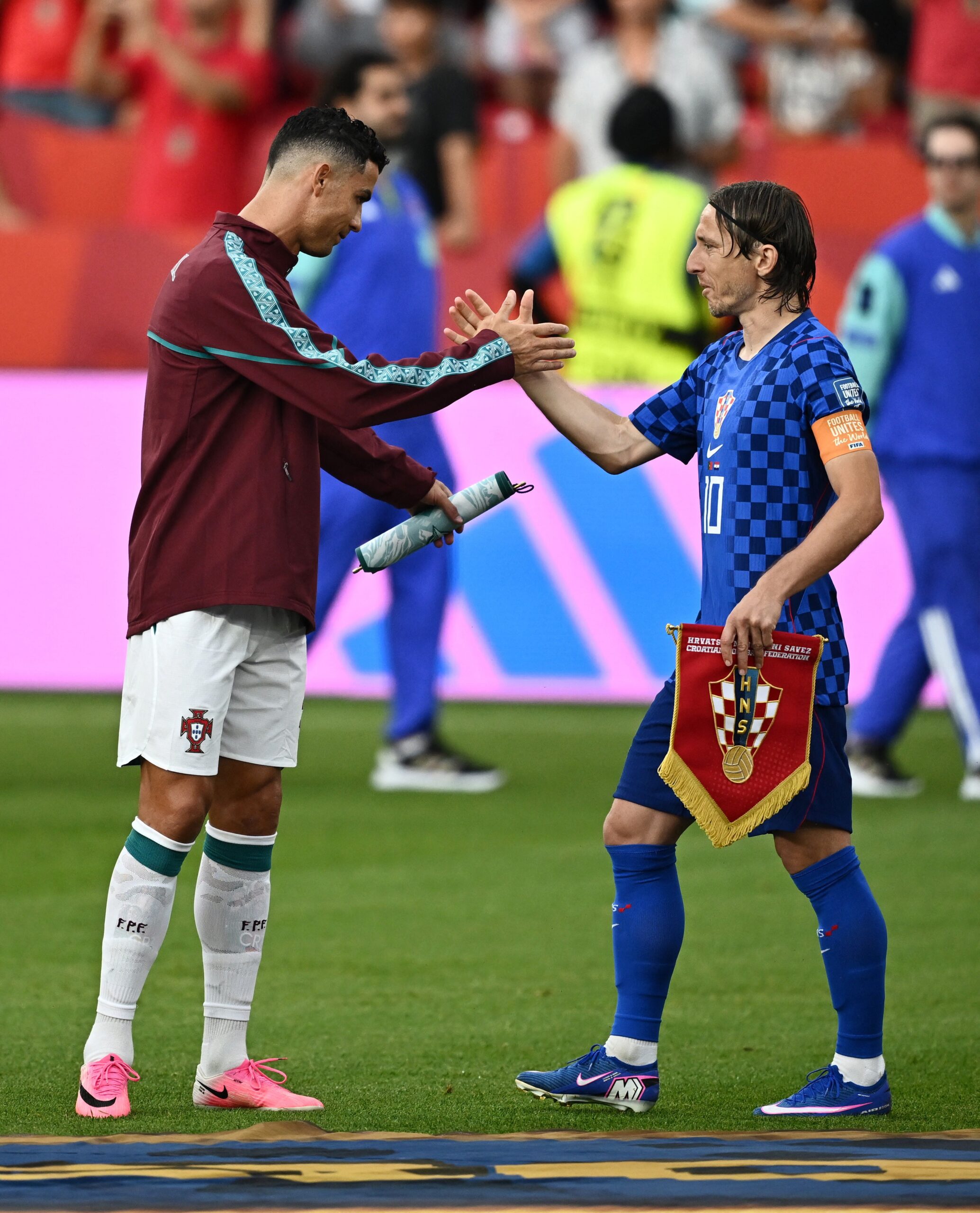 Cristiano Ronaldo e Modric se 
tornam os jogadores mais velhos a jogar mata-mata de Copa
