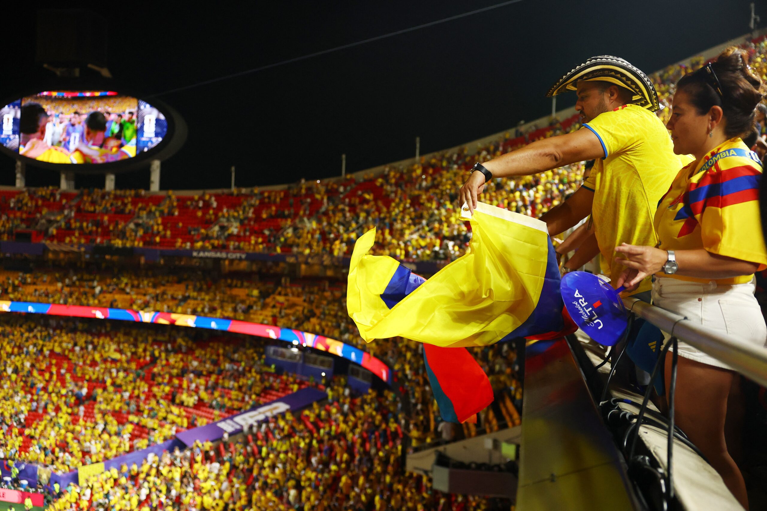 “Estádio amarelo”: como força da imigração faz a Colômbia se sentir em casa na Copa do Mundo