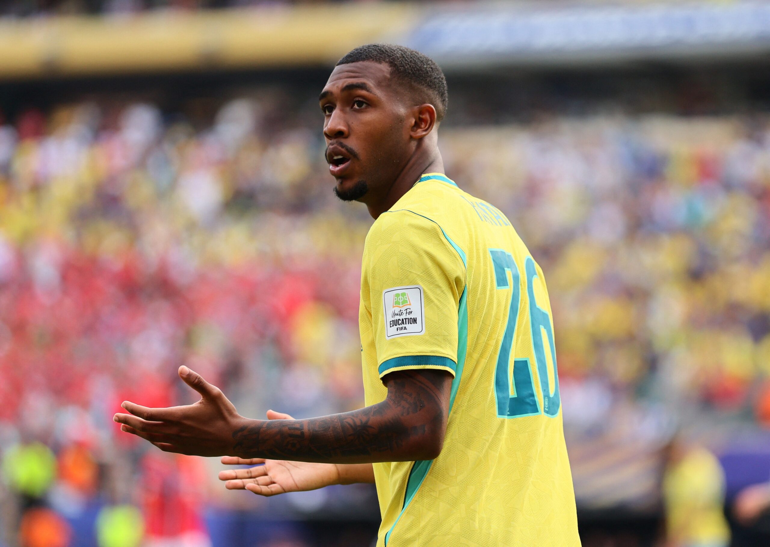 Rayan se pronuncia após queda do Brasil na Copa: “Não é o fim, só mais um capítulo da caminhada”