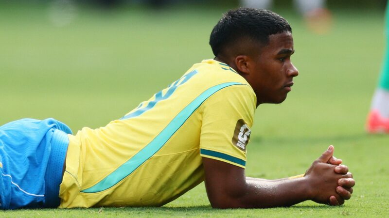 “O orgulho e a esperança vão continuar me guiando”, posta Endrick após eliminação