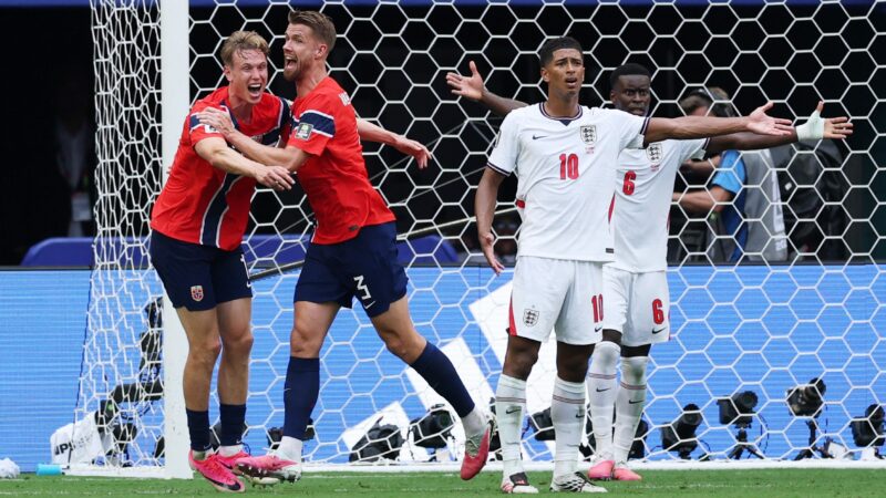 Entenda por que gol da Noruega foi anulado mesmo com falta de Haaland antes do escanteio
