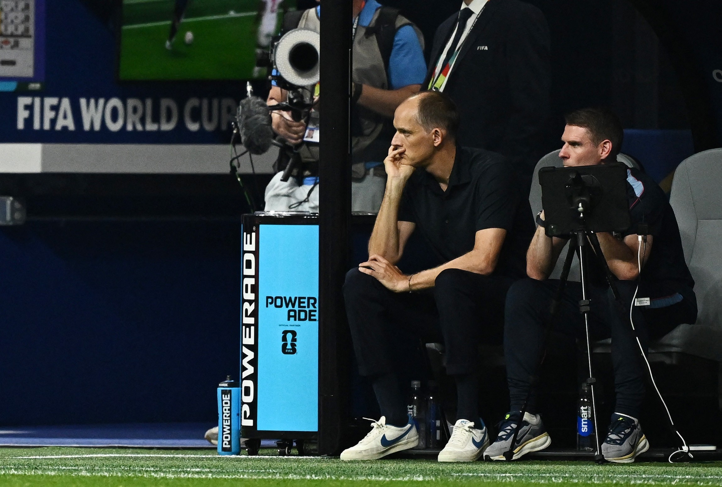 Inglaterra teve apenas 20 passes completos no período entre o gol marcado e a virada da Argentina