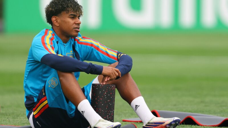 Yamal é poupado no primeiro treino da Espanha para a final da Copa do Mundo