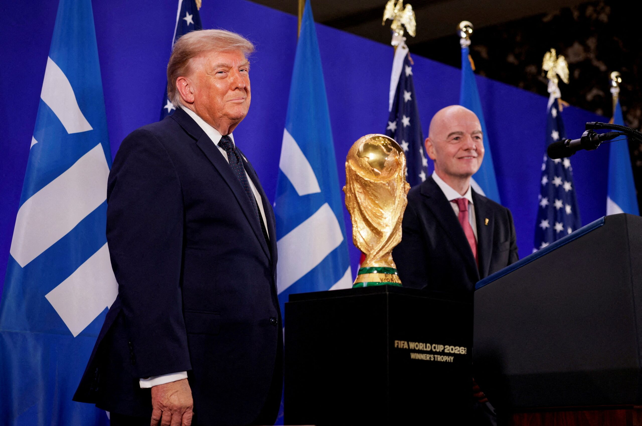 Trump sugere nova Copa nos Estados Unidos e brinca: “Desta vez, sem México e Canadá”