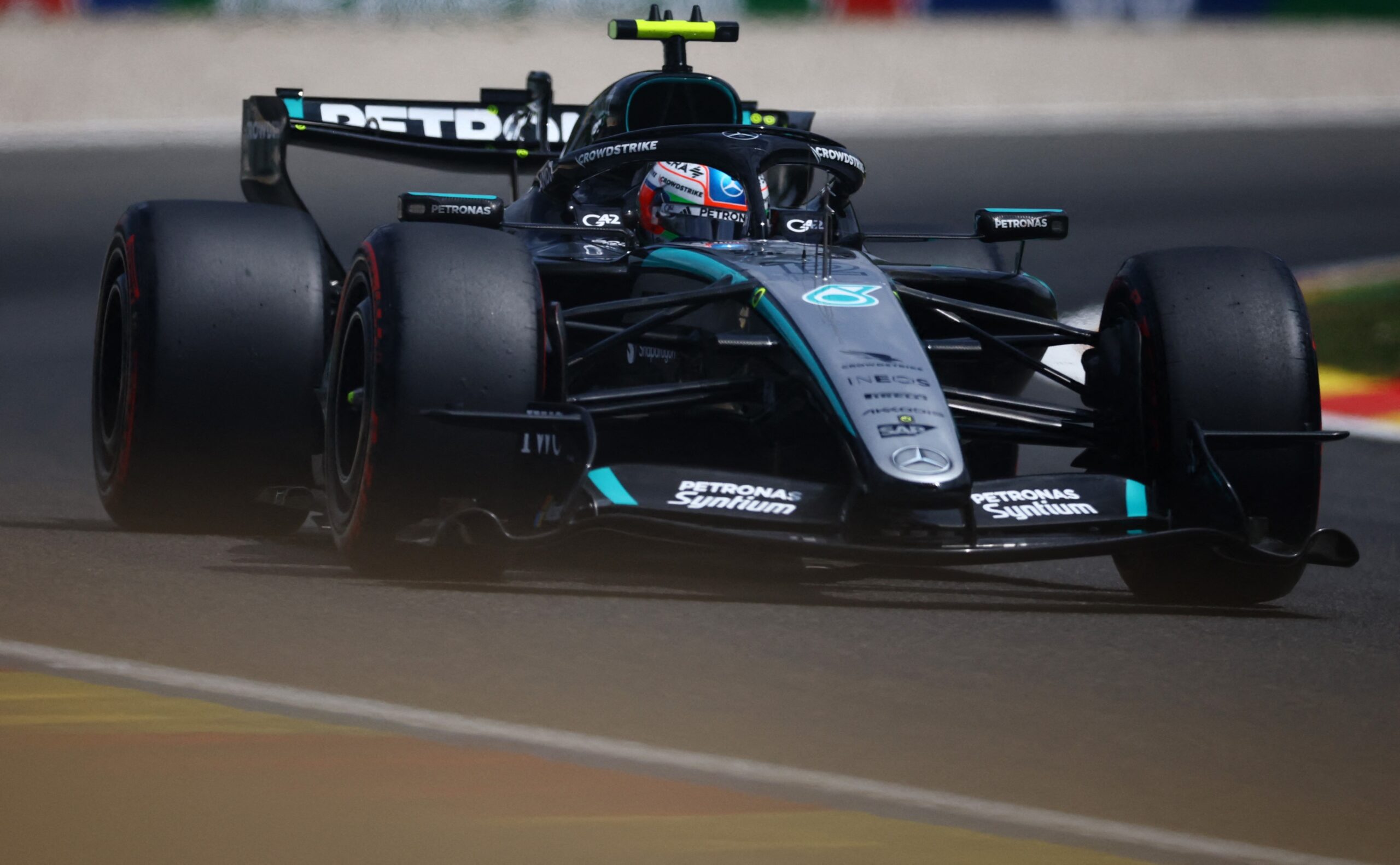 GP da Bélgica: Antonelli lidera 3º treino; Bortoleto é nono e Hamilton bate