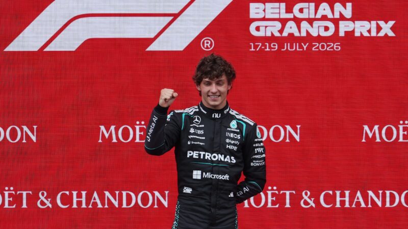 Análise: aos 19 anos, Kimi Antonelli faz F1 parecer “fácil” com vitória em Spa