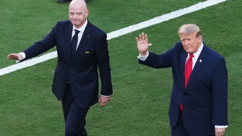 Trump é vaiado na entrada da premiação da final da Copa do Mundo