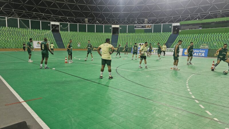 Atlético-PI tem volta de dupla e treina sem desfalques para jogo de estreia no Brasileiro de Futsal