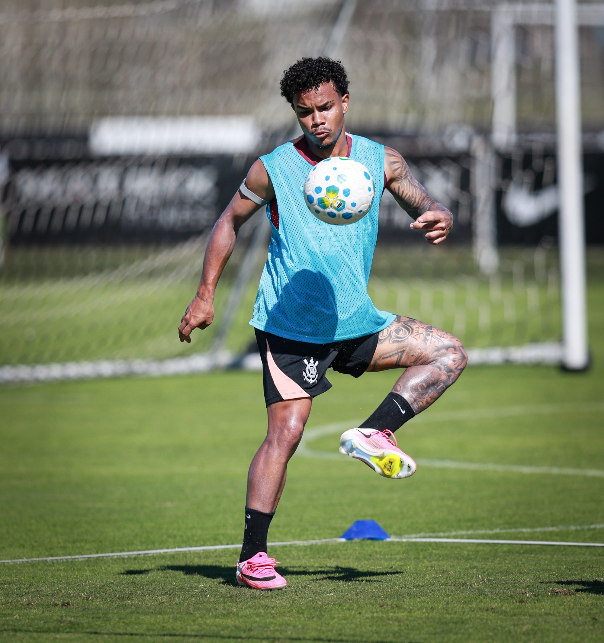 Diniz busca soluções para ataque do Corinthians, e Kaio César pode ter sequência como titular