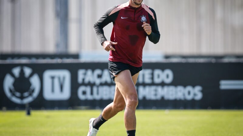 Corinthians faz último treino antes de amistoso e viaja sem Gustavo Henrique