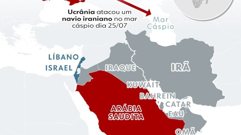 MAPA: nova escalada da guerra faz conflito entre EUA e Irã se alastrar para além do Estreito de Ormuz
