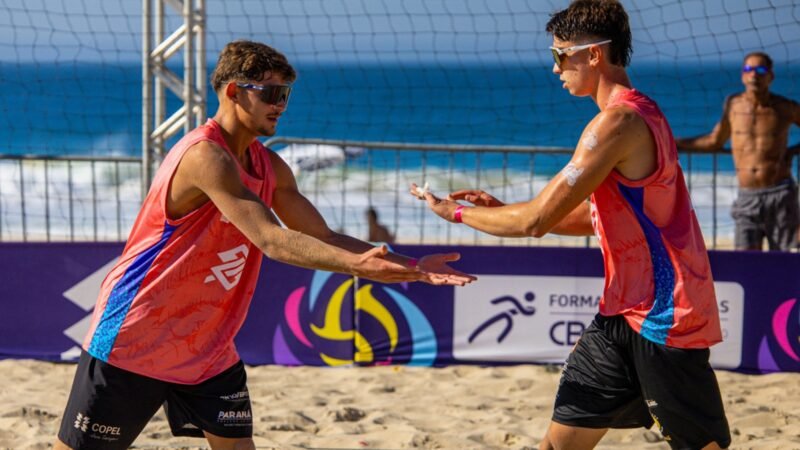 Dupla paranaense é campeã do Circuito Brasileiro de Vôlei de Praia Sub-19