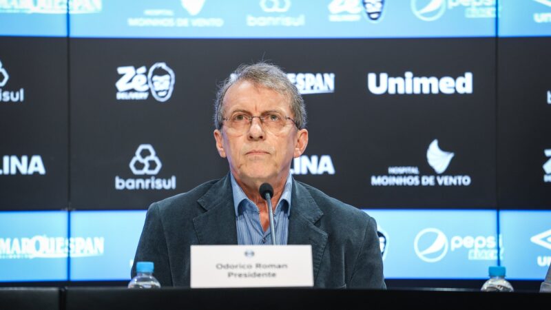 Presidente do Grêmio fala em “peças insuficientes” no elenco e cita reforços após derrota