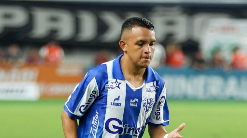 Thalyson passa por cirurgia na mão e desfalca Paysandu por até três semanas