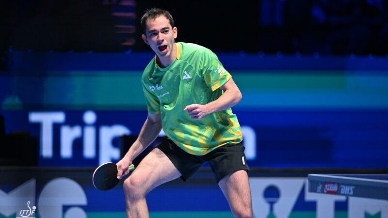 Hugo Calderano vence em estreia do WTT Star Contender e avança às oitavas