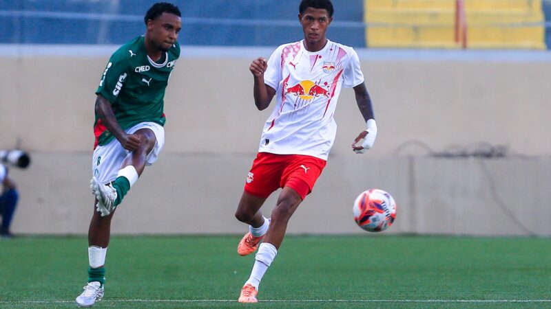 Em reedição da final de 2025, Bragantino encara o Palmeiras pelo 1º jogo da semi do Brasileiro Sub-20