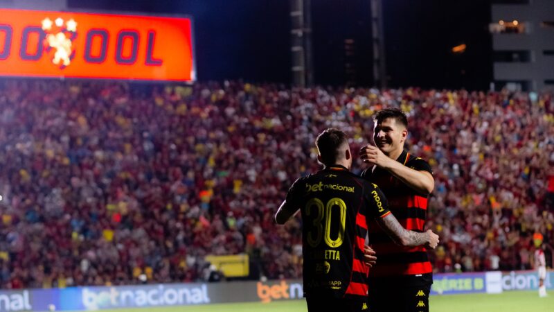 76% dos gols do Sport na Série B são marcados no segundo tempo; veja raio-x