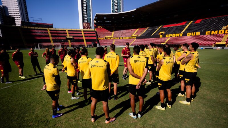 Sport fará treino aberto à torcida antes de duelo contra o Botafogo-SP